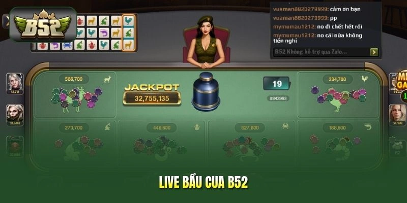 Live Bầu Cua B52 - Lắc Xúc Xắc Trực Tiếp, Xem Kết Quả Nhanh