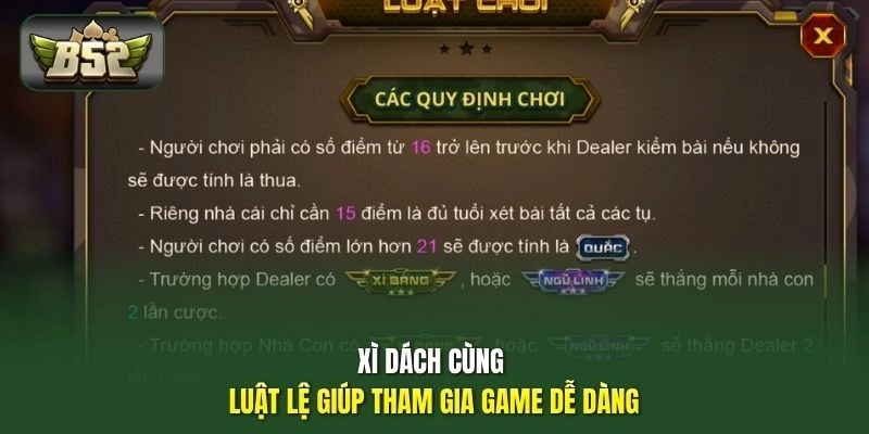 Xì Dách B52 - Chạm Mốc 21 Điểm, Săn Thưởng Cực Hấp Dẫn 2 Xì dách cùng luật lệ giúp tham gia game dễ dàng